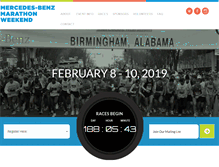 Tablet Screenshot of mercedesmarathon.com